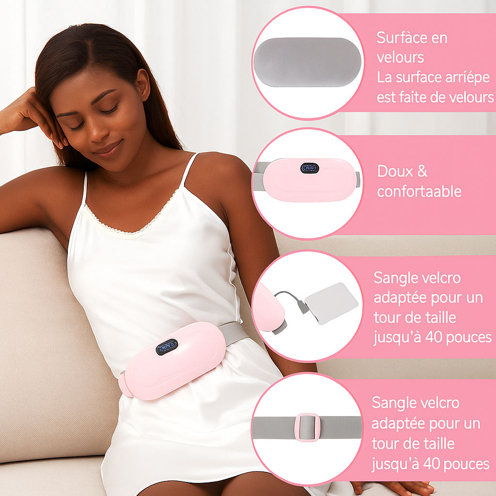 Ceinture Menstruelle chauffante intelligente pour les règles
