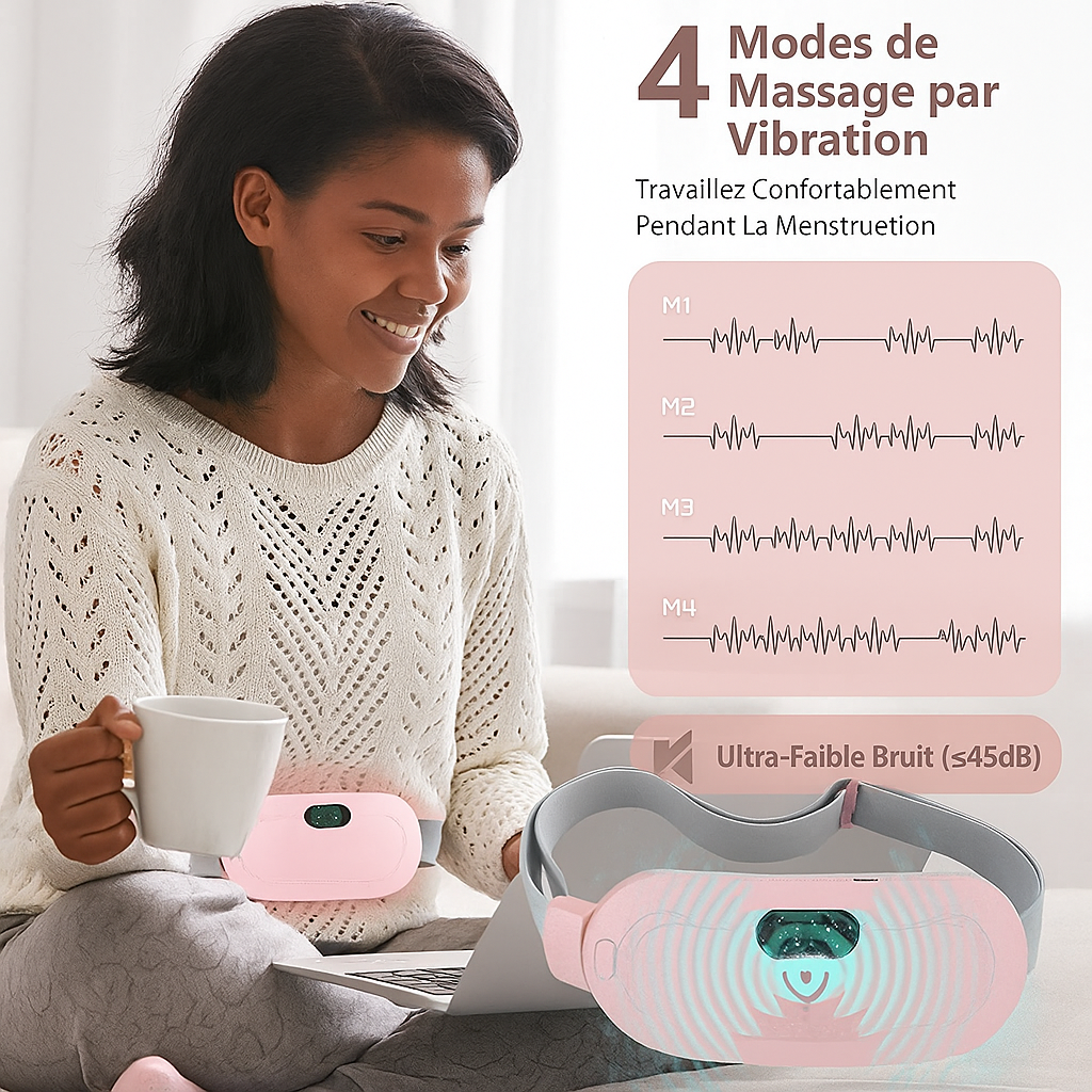 Ceinture Menstruelle chauffante intelligente pour les règles